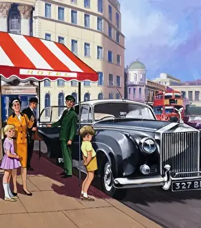 Rolls-Royce Prints: The Chauffeur People You See - The Chauffeur Print