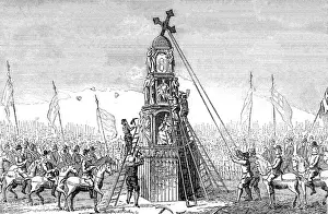 Cheapside Cross Demolition Print 1642