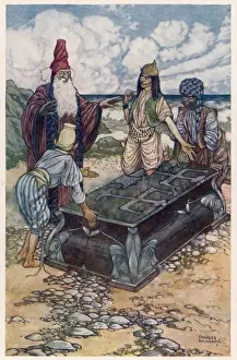 The Chest Washed Up on Ephesus Shores Print