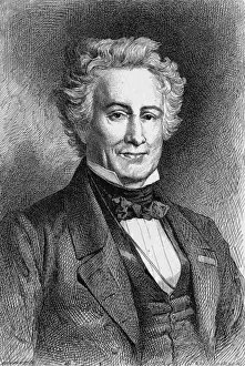 Chevreul, Middle Age Print - French Chemist 1786-1889