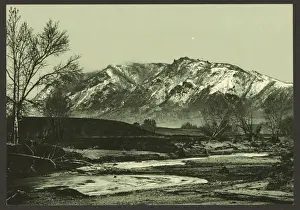 Coloured Photochrom Prints Online Prints: Cheyenne Mountain
