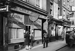 Chez Auguste on Old Compton Street, Soho Chez Auguste on Old Compton Street, Soho
