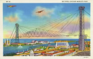 America Collection: Chicago World Fair - Sky Ride