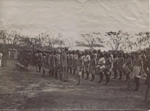 Chief Scout at inspection, Ghana, West Africa Chief Scout at inspection, Ghana, West Africa