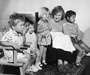 Children at a nursery school, Balham, SW London Children at a nursery school, Balham, SW London