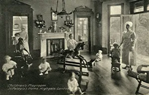 Childrens Playroom, St Pelagias Home, Highgate Childrens Playroom, St Pelagias Home, Highgate