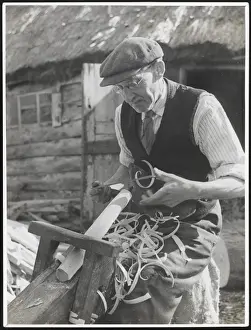 Carpenter At Work Prints: A Chiltern Carpenter