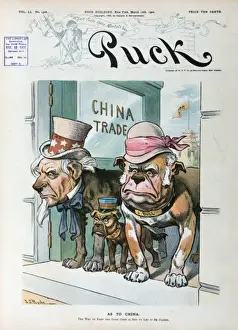 Mary Evans Prints Online: 'As to China' Print, 1902