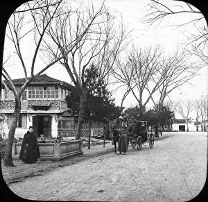 Lantern Slide Prints For Sale Prints: China - Bubbling well