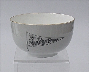 China sugar bowl One with Britain, Heart and Soul China sugar bowl One with Britain, Heart and Soul