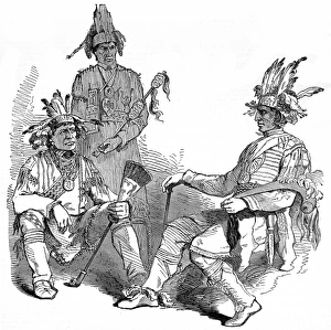 Three Chippewa Indian chiefs at Montreal, 1849 Three Chippewa Indian chiefs at Montreal, 1849