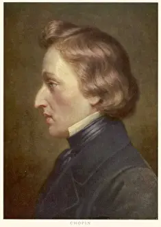 19th Century Composer Prints: Chopin [Graefle]