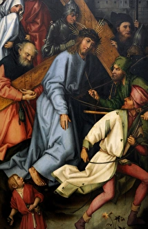 Christ carrying the Cross, 1502, by Hans Holbein the Elder ( Christ carrying the Cross, 1502, by Hans Holbein the Elder (
