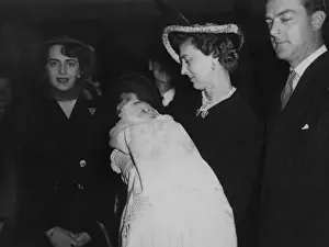 Christening of Richard Brandram Print, 1948
