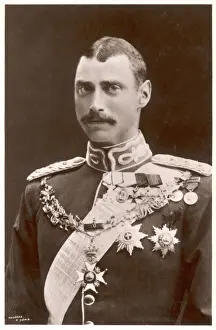 Prints of CHRISTIAN X King of Denmark (1912-47) Denmark Prints: Christian X Print - Black and White Photograph of the King