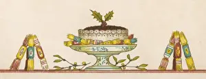 Christmas Cake and Crackers Print