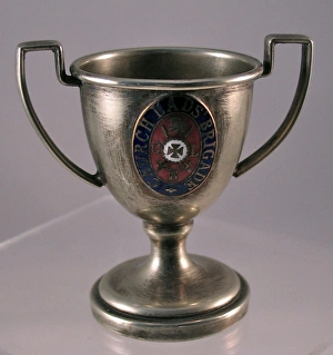 Church Lads Brigade presentation cup Church Lads Brigade presentation cup