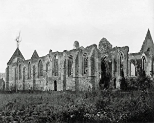 Church at Neuve Eglise, Western Front, WW1 Church at Neuve Eglise, Western Front, WW1