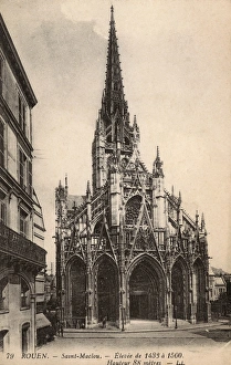 Church of Saint Maclou - Rouen, France Church of Saint Maclou - Rouen, France