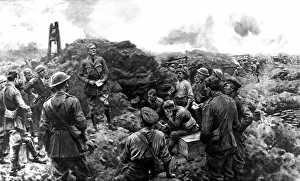 Church Service on the Western Front, 1916 Church Service on the Western Front, 1916
