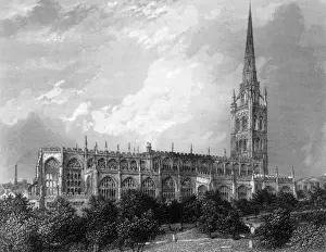 Old Churches Of England Prints: Churches / St. Michael s