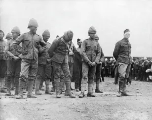 Churchill captured during the Boer War Churchill captured during the Boer War