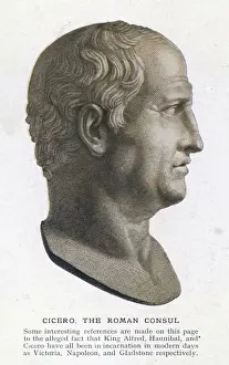 Marcus Tullius Cicero Bust Print