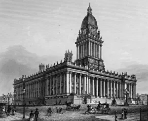 Yorkshire England Historical Landmarks Prints: LEEDS