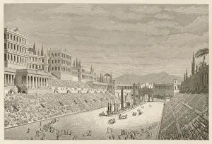 Ancient Roman Circus Prints: Circus Maximus