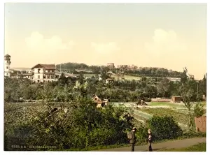 Photochrom Coloured Pictures Prints: Ciriaxbourg, Thuringia, Germany