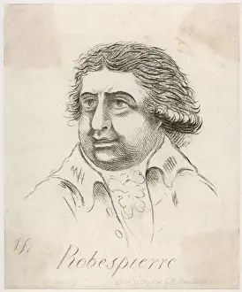 Charles James Fox as Robespierre Print