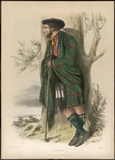 Scottish Clan History Prints: CLAN CUMIN