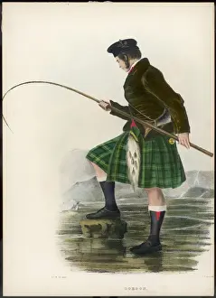 Prints of clan GORDON engaged in fishing Related Prints: Clan Gordon Fishing Print