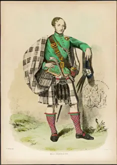 Scotland Historical Landmarks Prints: Clan Macpherson