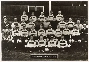 Clapton Orient FC football team 1936 Clapton Orient FC football team 1936