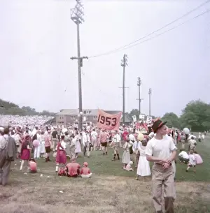 Princeton Alumni Parade Print, Class of 1953, Late 1950s