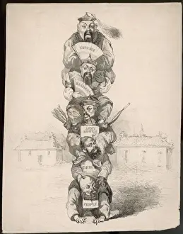 Chinese Class System Print: Imperial Hierarchy