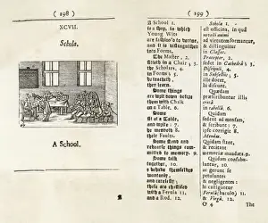 Classroom Scenes From The Past Prints: Classroom Scene 17C