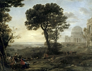 Claude Lorrain (1600-1682). View of Delphi with Claude Lorrain (1600-1682). View of Delphi with
