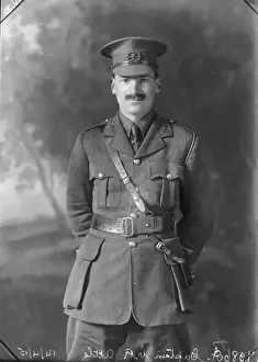 Prints of Clement Richard Attlee, 1st Earl Attlee (1883-1967), Labour politician and Prime Minister, pictured in uniform during the First World War Clement Attlee Prints: Clement Attlee in First World War Uniform Print