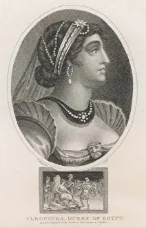 Prints of CLEOPATRA VII Queen of Egypt. Date: 69 - 30 BC Ancient Egypt Prints: Cleopatra VII Print, Ancient Egyptian Queen