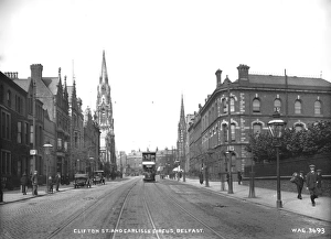 Clifton St. and Carlisle Circus, Belfast Clifton St. and Carlisle Circus, Belfast