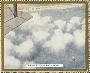 Cloudy Skies England Prints: Clouds over Channel
