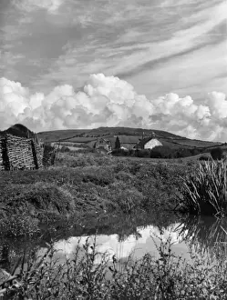 Dorset Countryside Prints: Clouds over Dorset