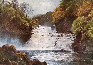 Falls of the Clyde, Lanark Print 1904
