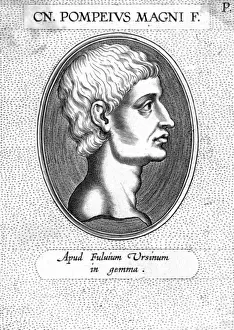 Print of Cneius Pompeius, son of Gnaeus Pompeius Magnus