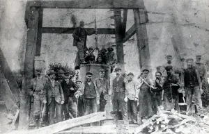 Coal Mining Print: Hook Colliery, Pembrokeshire, South Wales