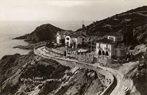 Coast road in Sant Feliu de Guixols, Catalonia, Spain Coast road in Sant Feliu de Guixols, Catalonia, Spain