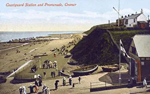 Coastguard Station and Promenade, Cromer, North Norfolk Coastguard Station and Promenade, Cromer, North Norfolk