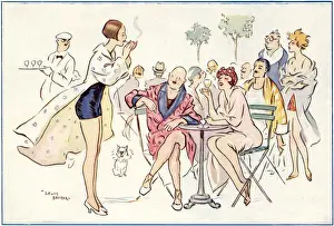 Vintage Clothing Collection Prints: Cocktail Time